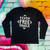 Trash Free Trails Long Sleeve Logo Tee (Large Front Logo Graphic)